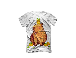 Футболка 3D с полной запечаткой Капибара, Kapibara-san №23