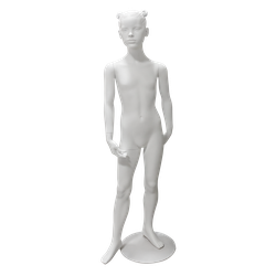 Легкий детский манекен в полный рост для мобильных витрин