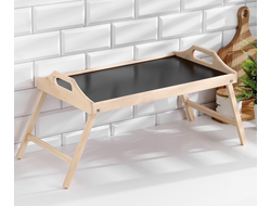 Столик для завтрака складной, 500х300 мм, с ручками