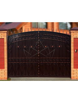 Узорные зашитая листом