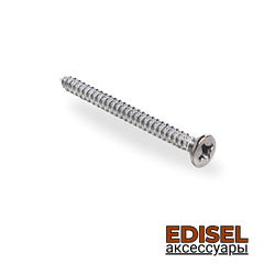 саморез хром