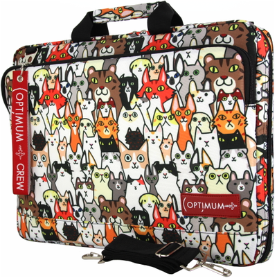 Сумка для ноутбука 17.3 - 18 дюймов Optimum RL, зверополис