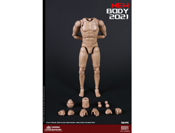 Тело без шеи с кистями и стопами - NEW TYPE STANDARD MALE BODY (MB001) - COOMODEL