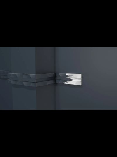 Молдинг из дюрополимера Decor Dizayn DD636, 3 метра