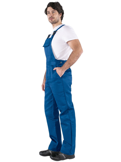 Полукомбинезон ИТР (тк.Смесовая,210), васильковый