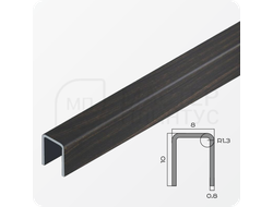 П-образный разделительный профиль из нержавеющей стали NEEXY PVS96-09 CBR Антик бронза