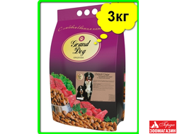 Корм для собак Grand Dog Ostrich Unior страусиное мясо супер-премиум класса