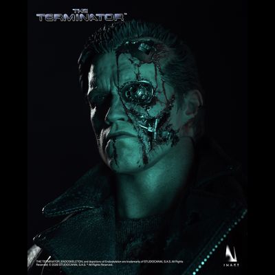 ПРЕДЗАКАЗ - Терминатор Т-800 (Арнольд Шварценеггер, Terminator) - Коллекционная ФИГУРКА 1/6 scale The Terminator T-800 (AgA031) - INART ?ЦЕНА: 55900 РУБ.?