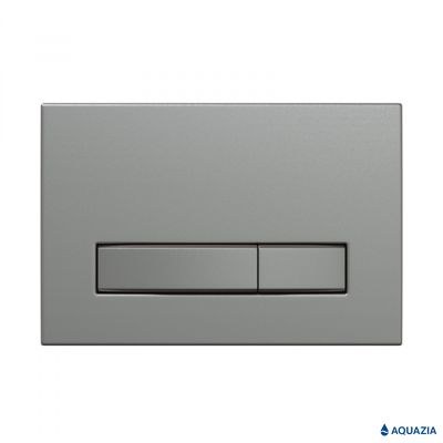 Инсталляция AQUAZIA ATOM 410 для подвесного унитаза, кнопка Atom Line (Матовый никель)