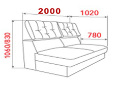 Валенсия модуль М10 (Прямая часть широкая 2000)