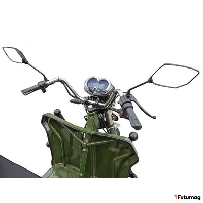 Электротрицикл Rutrike D4 Next 1800 60V1200W зеленый