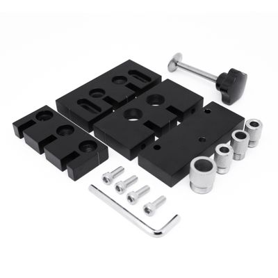 Кондуктор для сверления отверстий в торец и плоскость из алюминия