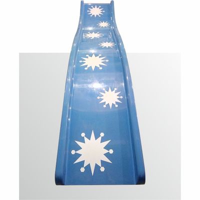 Стеклопластиковый скат горки для детского лабиринта (высота установки 1200 мм.)