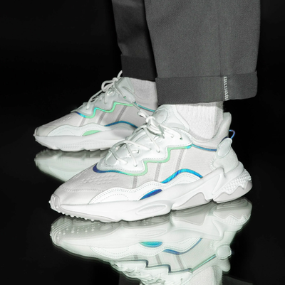 Adidas Ozweego White (Reflective)
