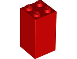Brick 2 x 2 x 3, Red (30145 / 4107634 / 6138839)