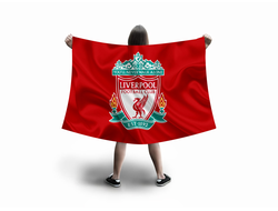 Флаг большой Ливерпуль, Liverpool FC №11