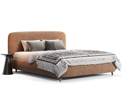 Кровати с мягким изголовьем
