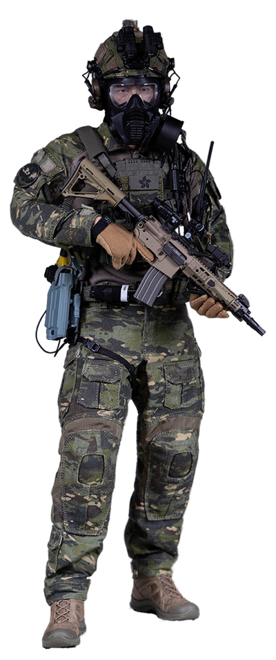 ПРЕДЗАКАЗ - Боец гонконгского спецназа SDU - Коллекционная ФИГУРКА 1/6 scale HK SDU Hong Kong Police Special Duties Unit (78113) - DAMTOYS ?ЦЕНА: 31900 РУБ.?