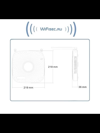 ACESEECCTV. Комплект уличного WiFi/LAN видеонаблюдения, видеорегистратор с WiFi модулем и 4 беспроводные видеокамеры, Full HD (1 порт RJ45)
