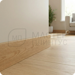 Плинтус МДФ TeckWood 80х10х2150 мм. Дуб мёд
