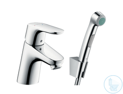 Смеситель для раковины Hansgrohe Focus E2 ( С гигиеническим душем)