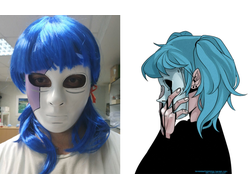 Маска, протез и Парик Салли Фейс