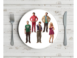 Тарелка Теория большого взрыва, The Big Bang Theory №2