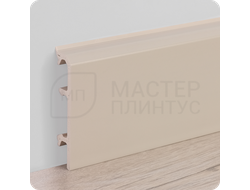 Плинтус с кабель-каналом Comfort Modern 80х16х2200 мм. Капучино