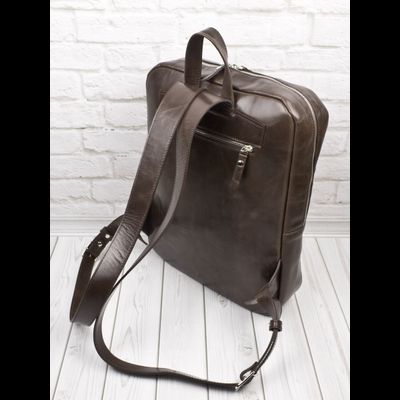 Кожаный рюкзак Lanciano Premium brown (арт. 3066-52)