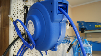 Катушка с шлангом для воздуха 10 метров 8х12 мм 15 бар D1400203.010