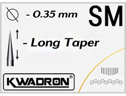 KWADRON - RM/Soft Edge Magnum Long Taper / 0.35