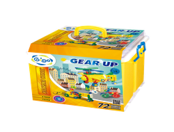 JUNIOR ENGINEER- GEAR UP 110 PCS/SET / Юный инженер - волшебные шестерни 2