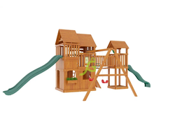 Деревянная детская площадка для дачи "Великан 2" (Макси) купить в Воронеже