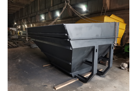 бункер для асфальтоукладчика Vogele со складными бортами