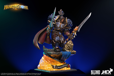 ПРЕДЗАКАЗ - Вариан Ринн (серия Warcraft, HearthStone) - Коллекционная СТАТУЯ 1/10 scale Hearthstone Varian Wrynn Statue (HEXHS18) - HEX Collectibles x Blizzard ?ЦЕНА: 44500 РУБ.?