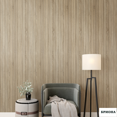 ПАНЕЛЬ СТЕНОВАЯ РЕЕЧНАЯ  МДФ S642 2700X119X16