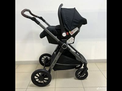 Детская коляска 3 в 1 Luxmom A4 Черный