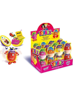 TOYBOX MAX EGG Яйцо (игрушка, драже, паста с какао и шоколадом) для девочек