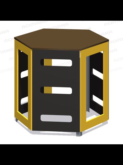 Гайка высокая Romana 115.02.00