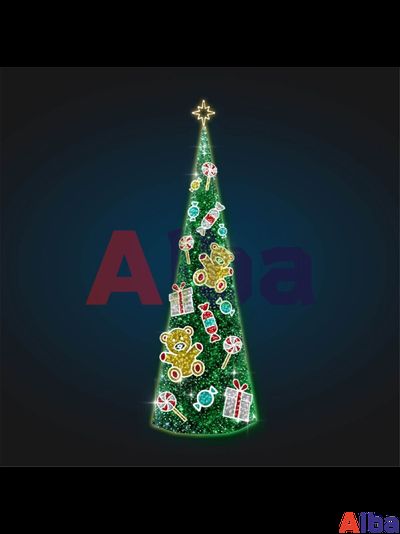 Светодиодная конусная Елка Детская