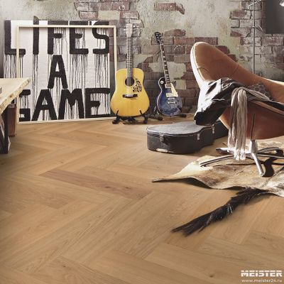 Паркетная доска Meister Дуб Классик 8925 HS500L