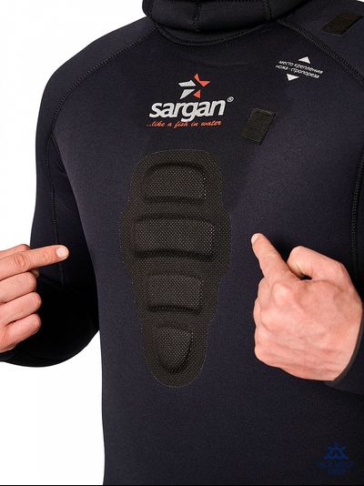 Гидрокостюм неопрен 9мм Sargan "СИВУЧ 2.0" р.ML-50