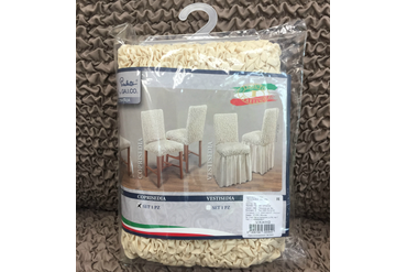 УПАКОВКА С ЧЕХЛОМ НА СТУЛ МИКРОФИБРА.ИТАЛИЯ