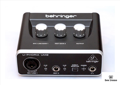 внешняя звуковая карта BEHRINGER UM2 в интернет магазине domstereo.ru