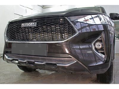 Защита радиатора Haval F7 2019- / Haval F7 X 2019- black низ
