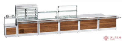 Прилавок для подогрева тарелок Abat ПТЭ-70Х-80