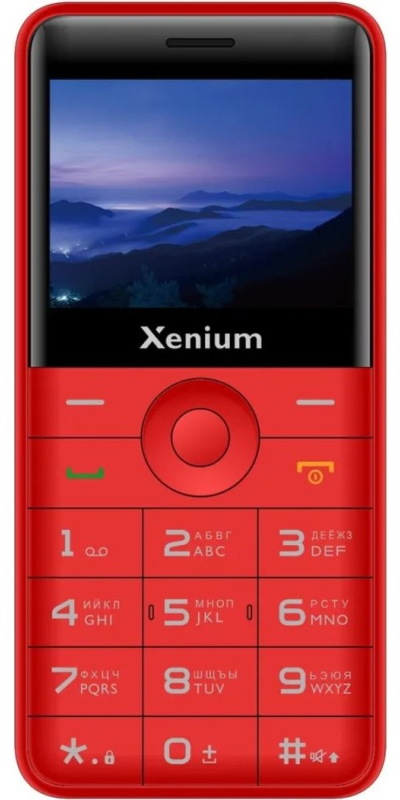 Philips Xenium X700 Красный