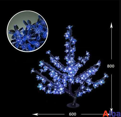 Куст вишневый h80см, 240led 220V