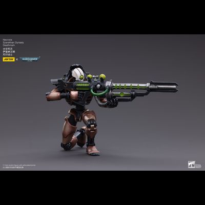 Дезмарки Некронов (Warhammer 40k) - КОЛЛЕКЦИОННАЯ ФИГУРКА 1/18 Necrons Szarekhan Dynasty Deathmark (JT4164) - JOYTOY