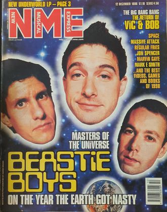 NME Magazine 12 December 1998 Bestie Boys Cover Иностранные музыкальные журналы, Intpressshop